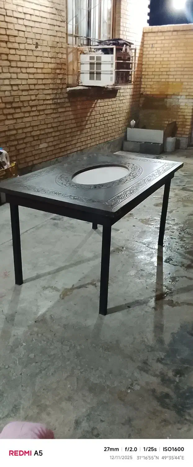 میز نهارخوری سالم بزرگ|میز و صندلی غذاخوری|رامهرمز, |دیوار