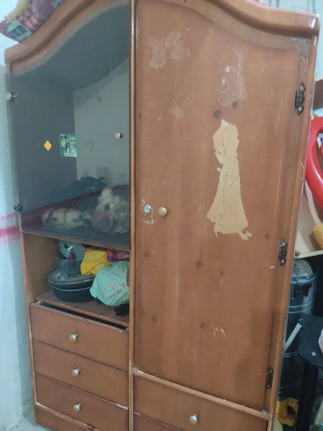 کمدلباسی|جاکفشی، کمد، دراور|کازرون, |دیوار