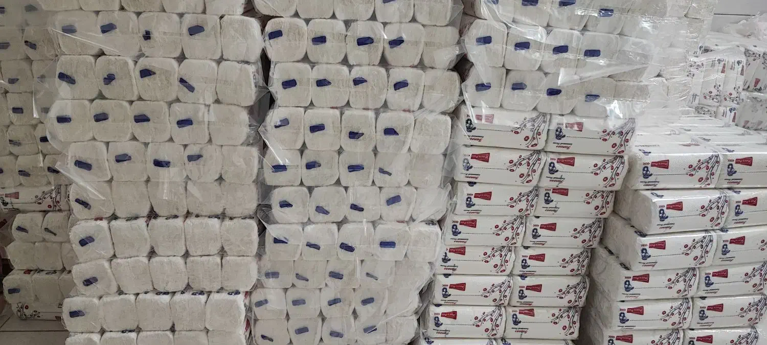 تولید دستمال کاغذی با کیفیت و اقتصادی|مواد شوینده و دستمال کاغذی|سنندج, |دیوار