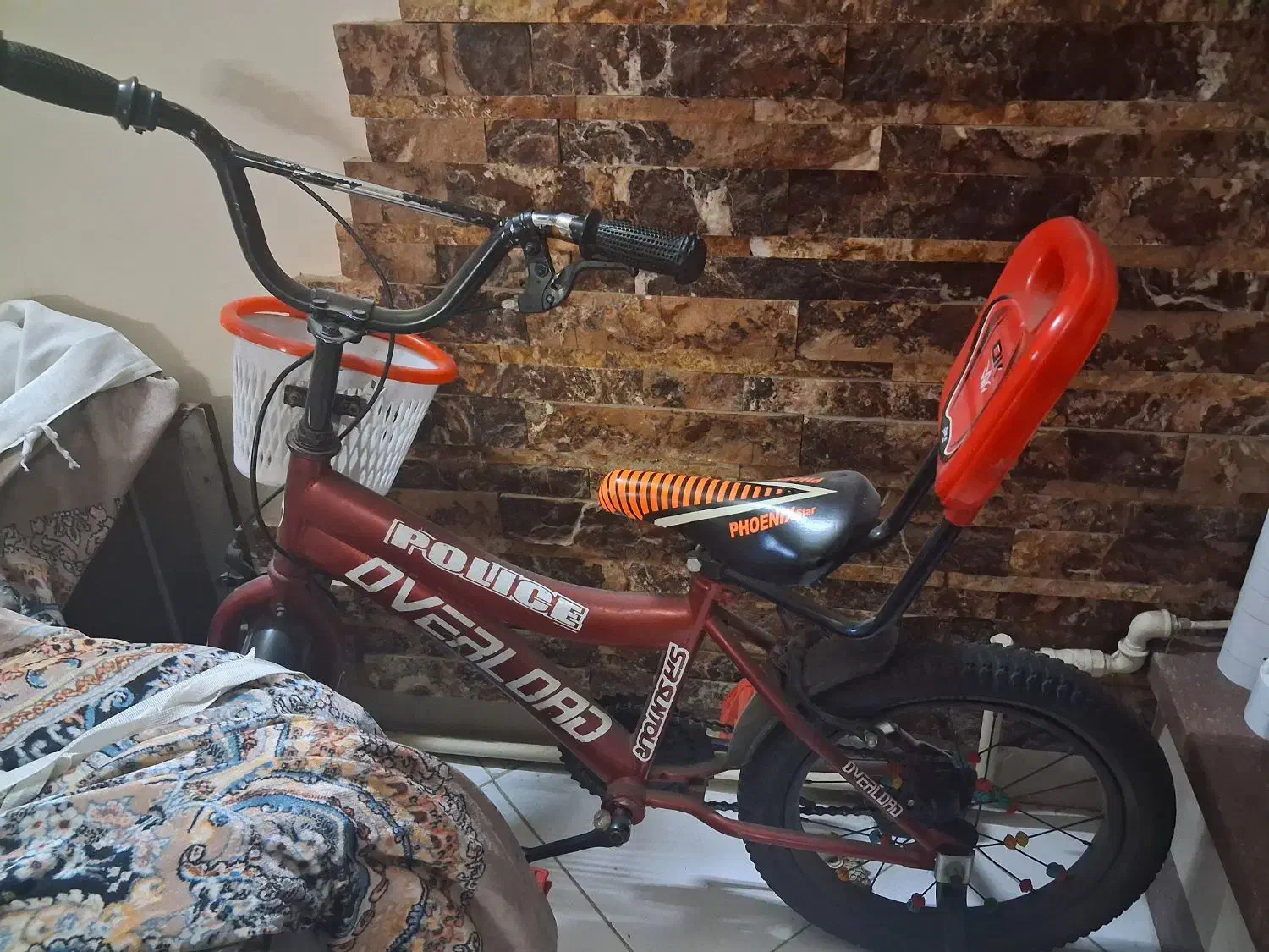 دوچرخه سایز ۱۶ مارک پلیس کاملا سالم|دوچرخه، اسکیت، اسکوتر|تهران, آهنگ|دیوار