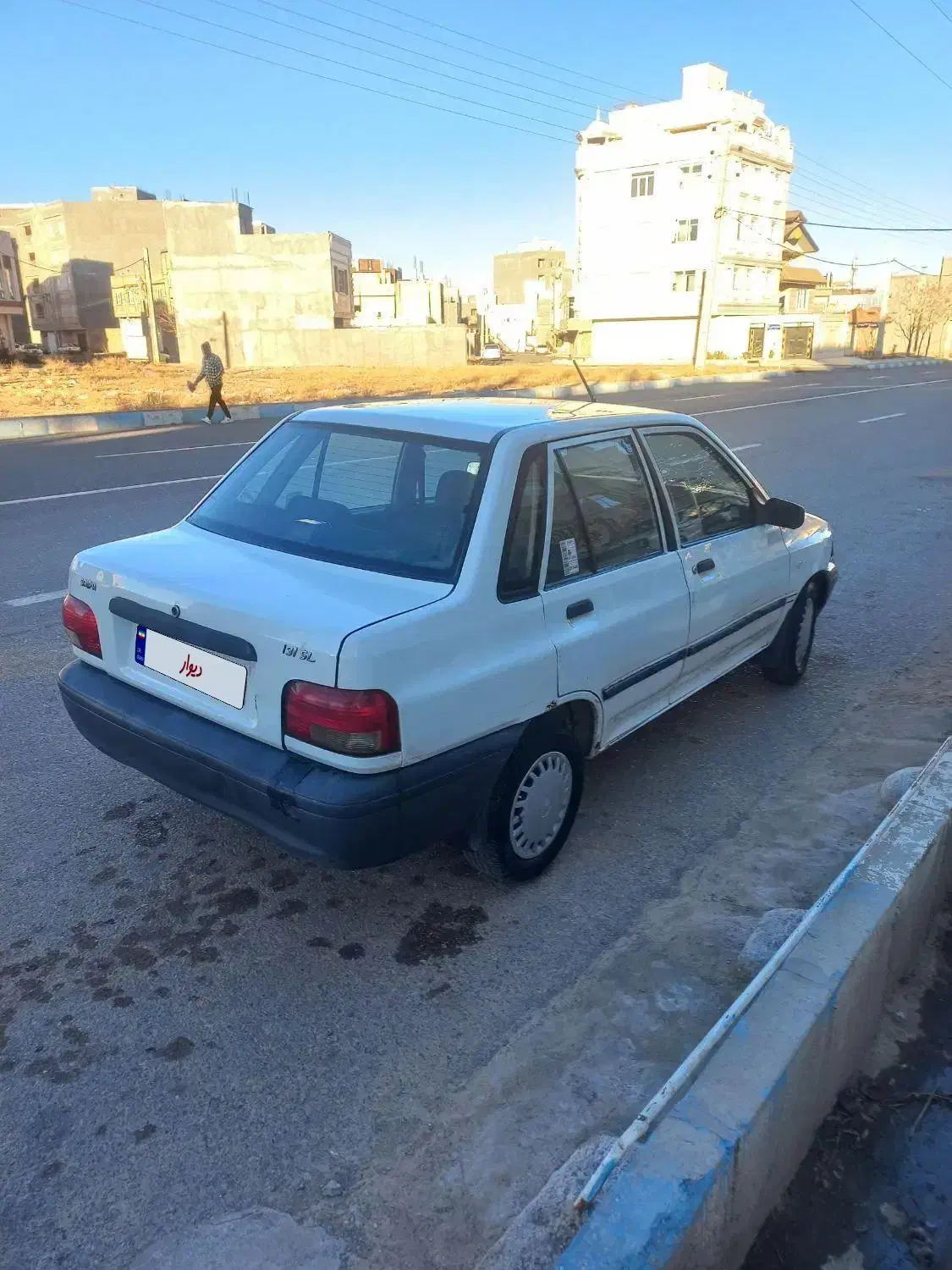 پراید ۱۳۱ مدل ۸۴ معاوضه با وانت انجام میشه|خودرو سواری و وانت|تاکستان, |دیوار