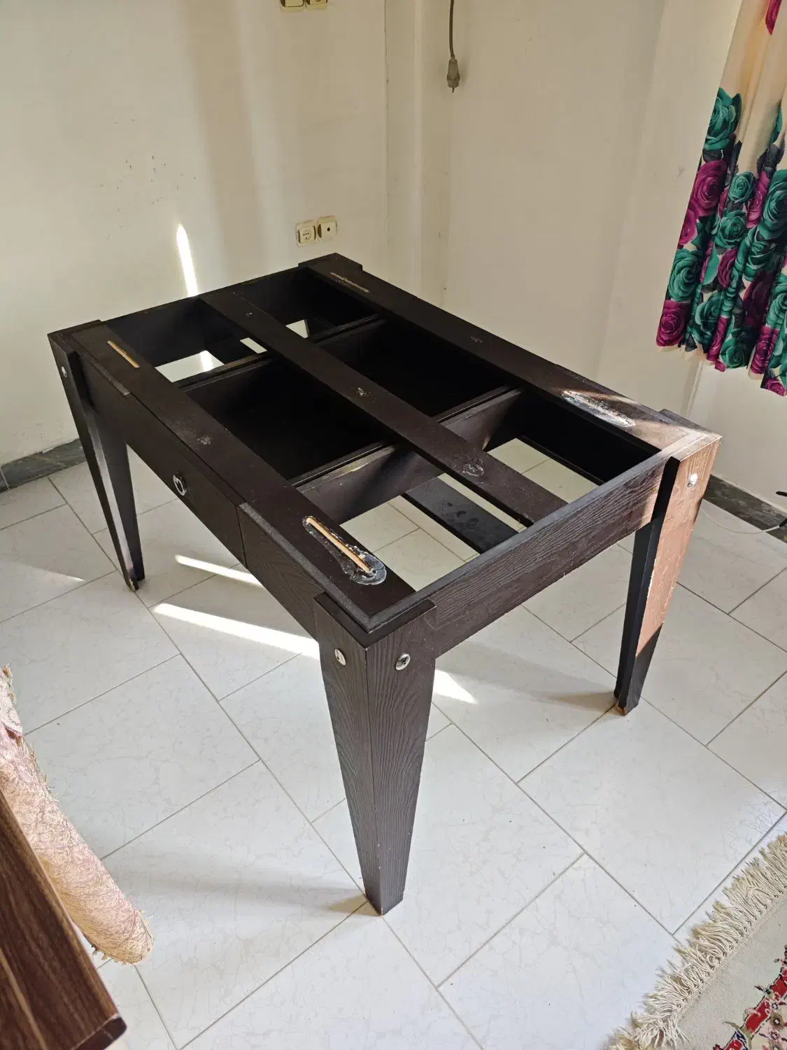 میز نهار خوری 4نفره کشودار|میز و صندلی غذاخوری|لاهیجان, فیاض|دیوار