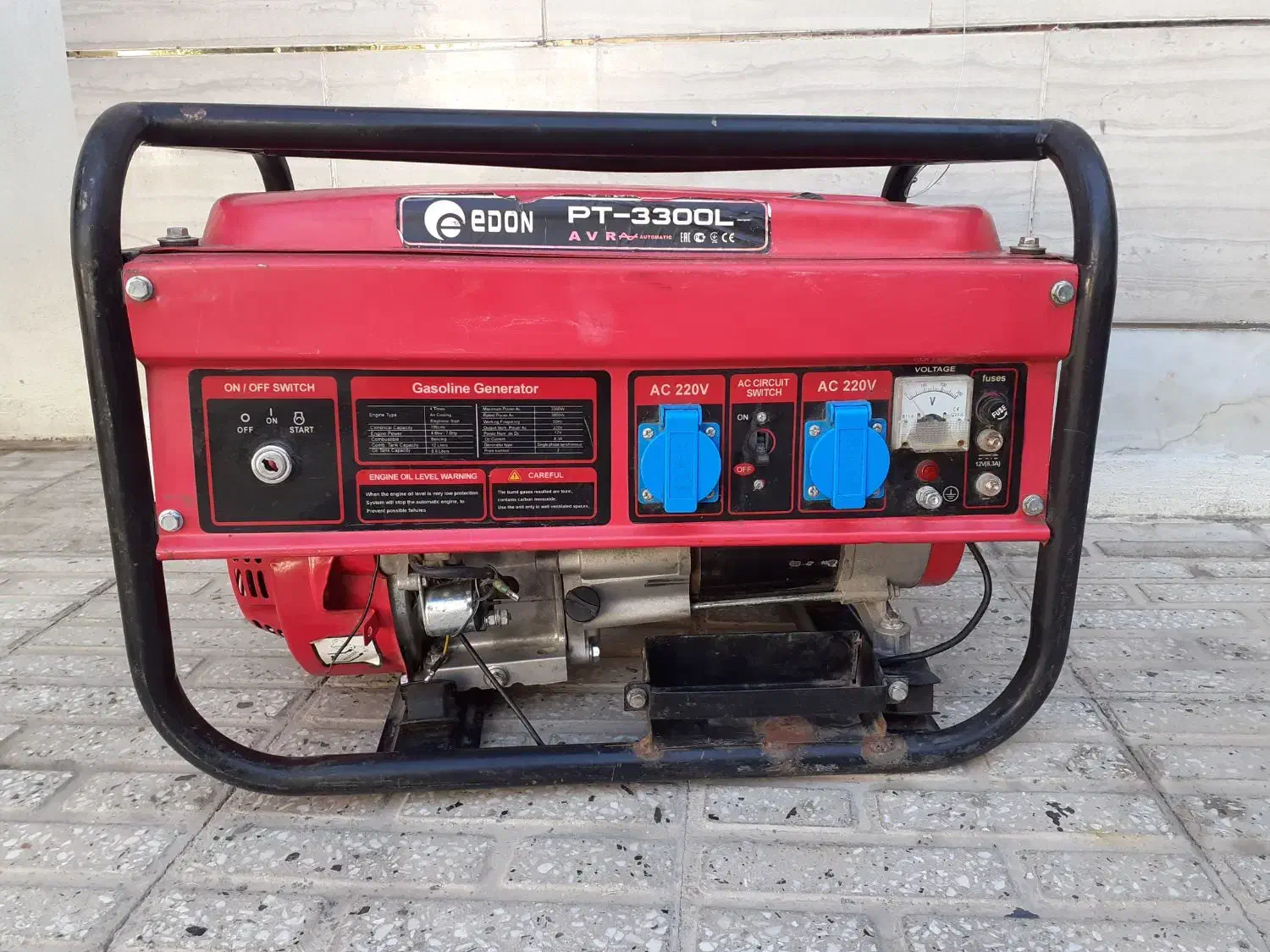 موتور برق ۳۳۰۰وات ۳کیلو وات خرید و فروش|ماشینآلات صنعتی|چرداول, |دیوار