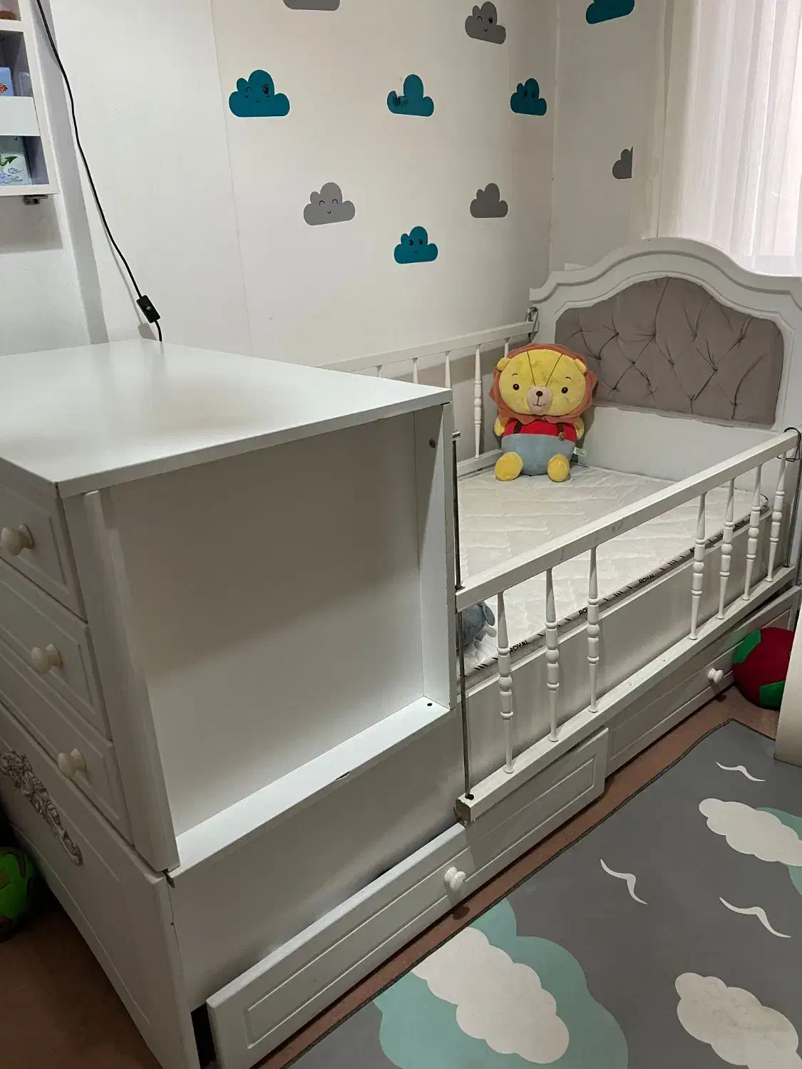 تخت کودک نوجوان|تخت و صندلی بچه|رشت, پیرکلاچای|دیوار