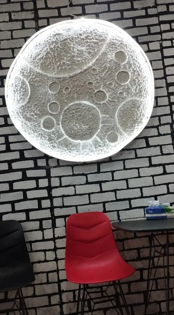 ماه دیواری|لوستر و چراغ آویز|خان ببین, |دیوار