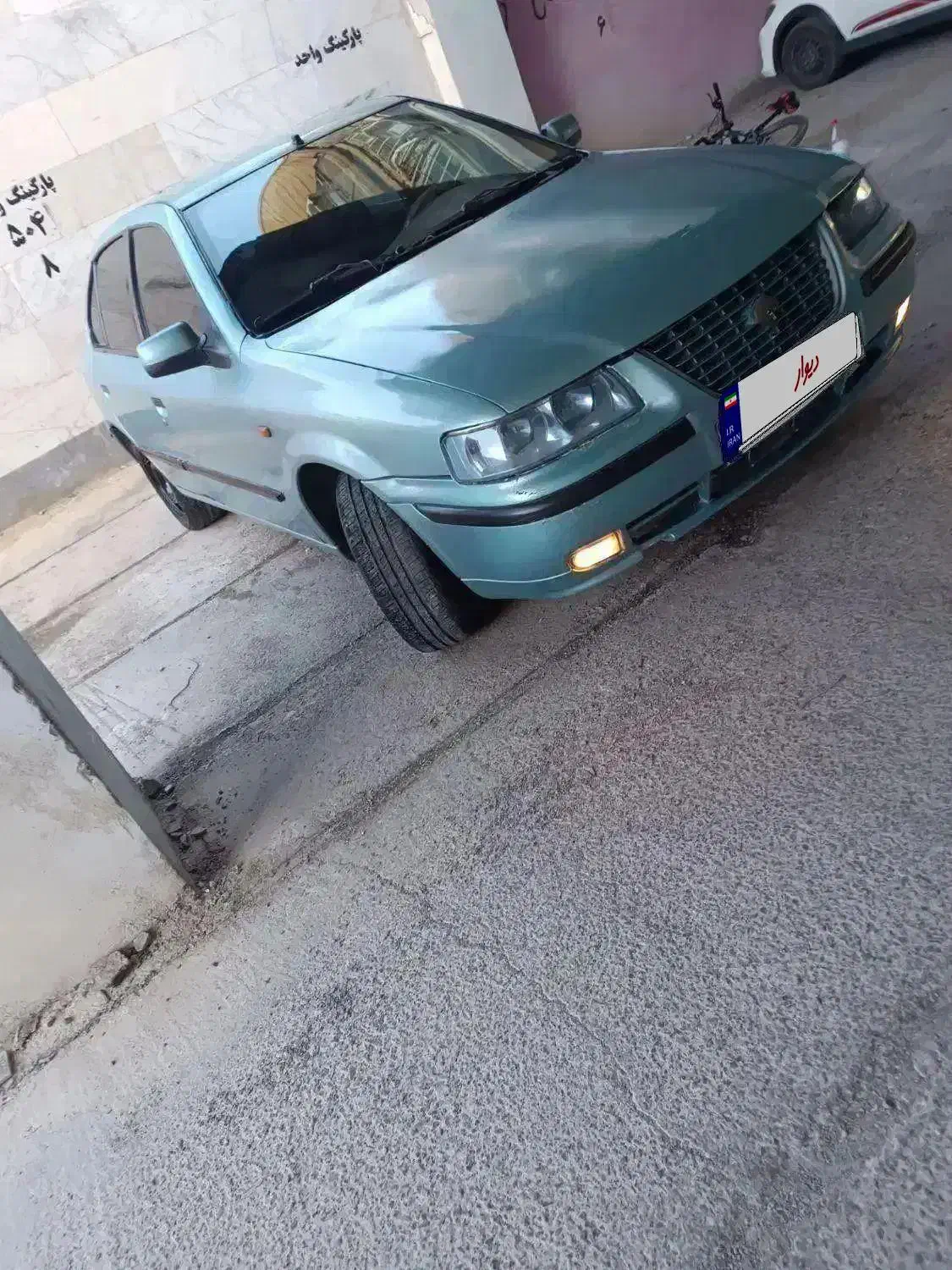 سمند نقره ابی رنگ خاص مدل ۸۴|خودرو سواری و وانت|زاهدان, |دیوار