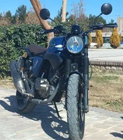 موتور زونتس سورمه ای N2 استارتی 230cc|موتورسیکلت|کرمان, |دیوار