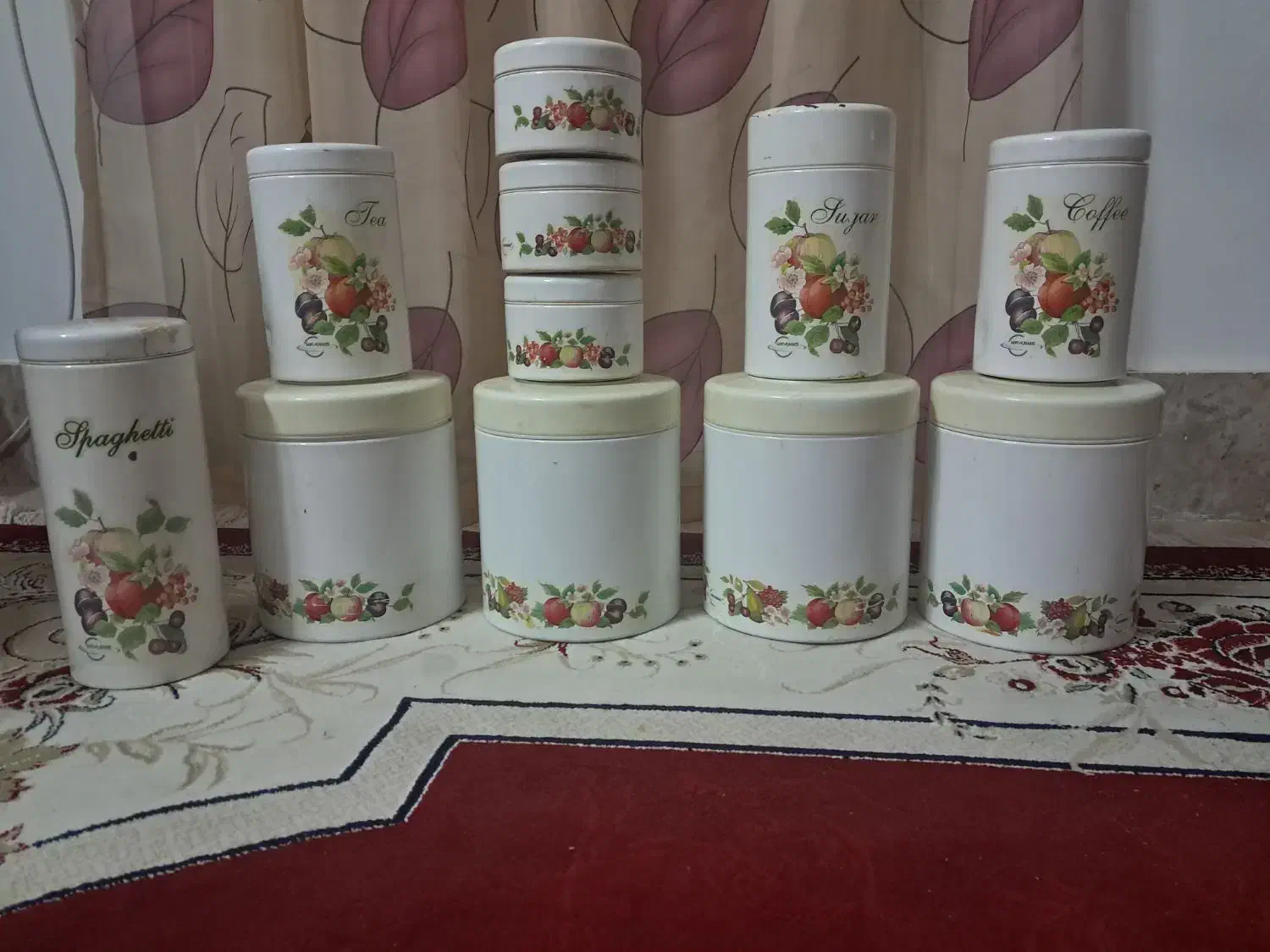 ست سالم ظروف و جا حبوبات جا برنج و....|ظروف سرو و پذیرایی|بجنورد, |دیوار