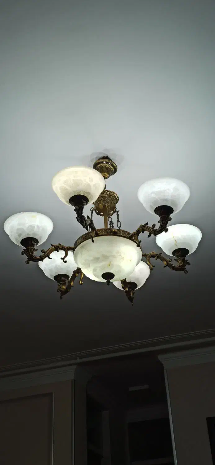 لوستر ۶ شاخه|لوستر و چراغ آویز|اهواز, آریاشهر|دیوار