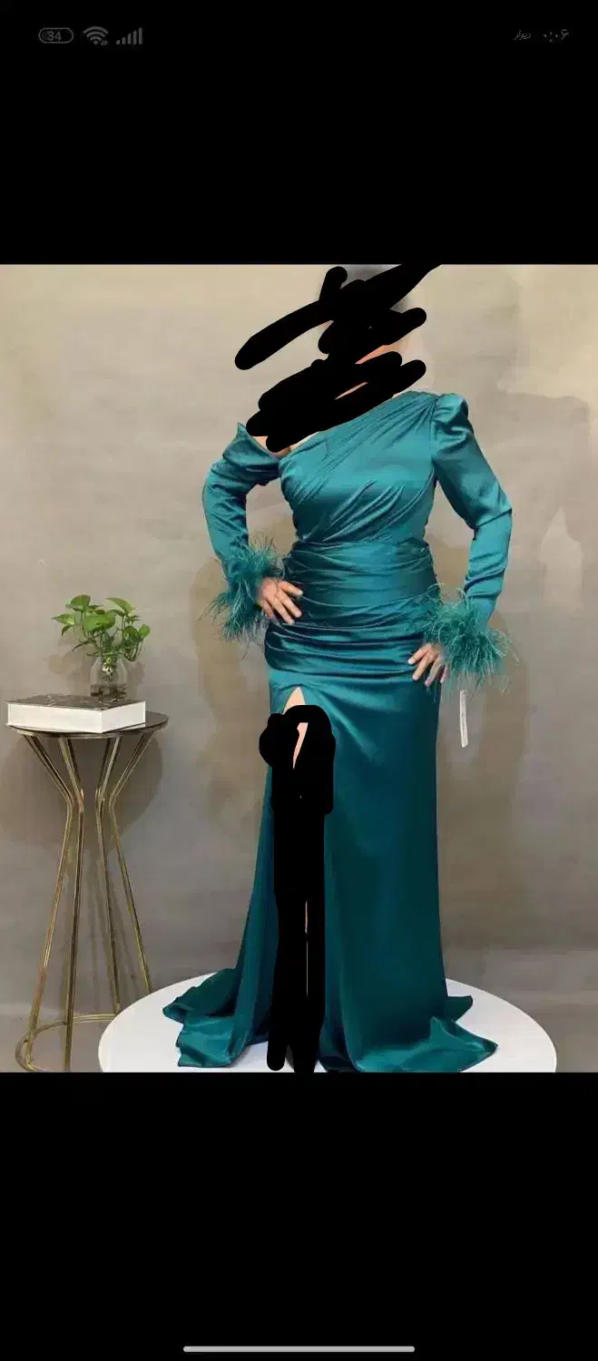 لباس مجلسی ماکسی|لباس|زرند, |دیوار