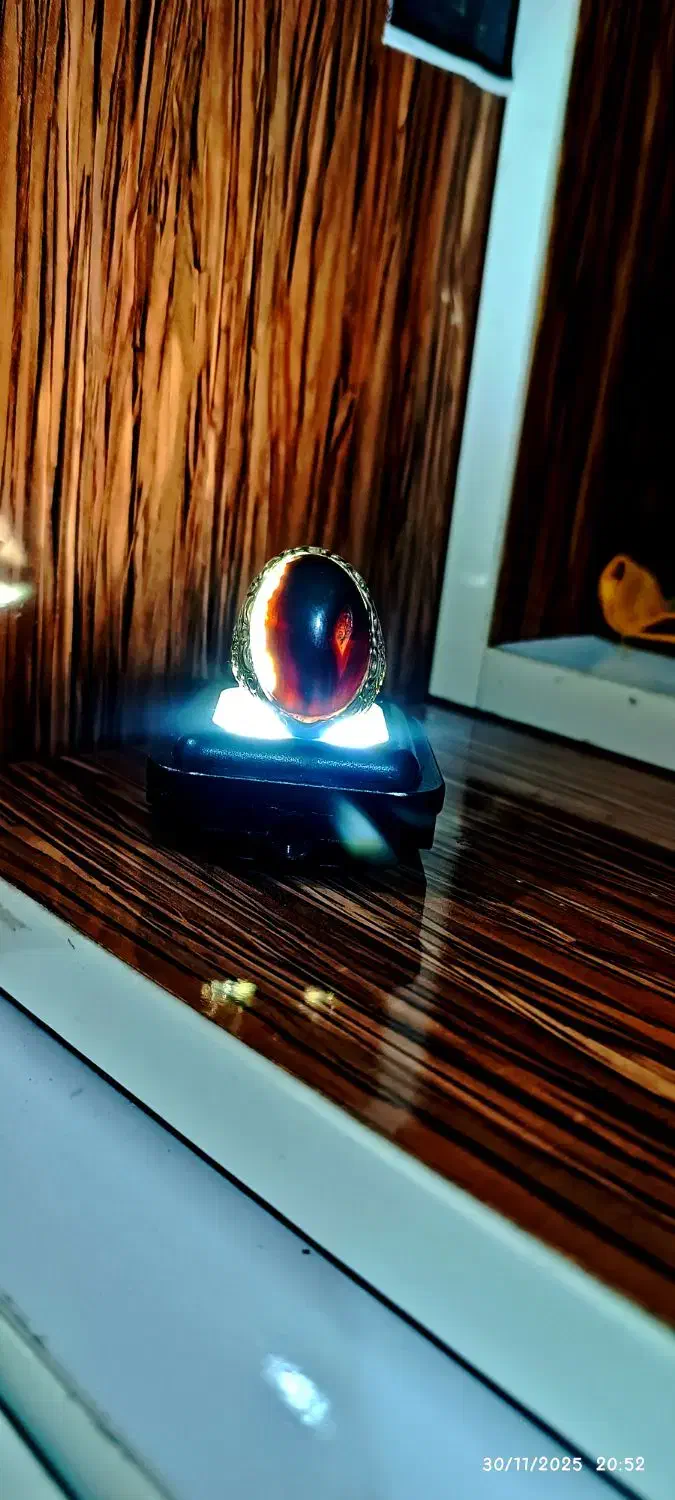 انگشتر عقیق کم یاب|کلکسیون اشیاء عتیقه|اهواز, کوروش|دیوار