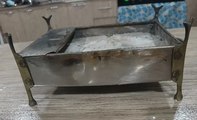 منقل قدیمی ورشو|کلکسیون اشیاء عتیقه|دزفول, |دیوار