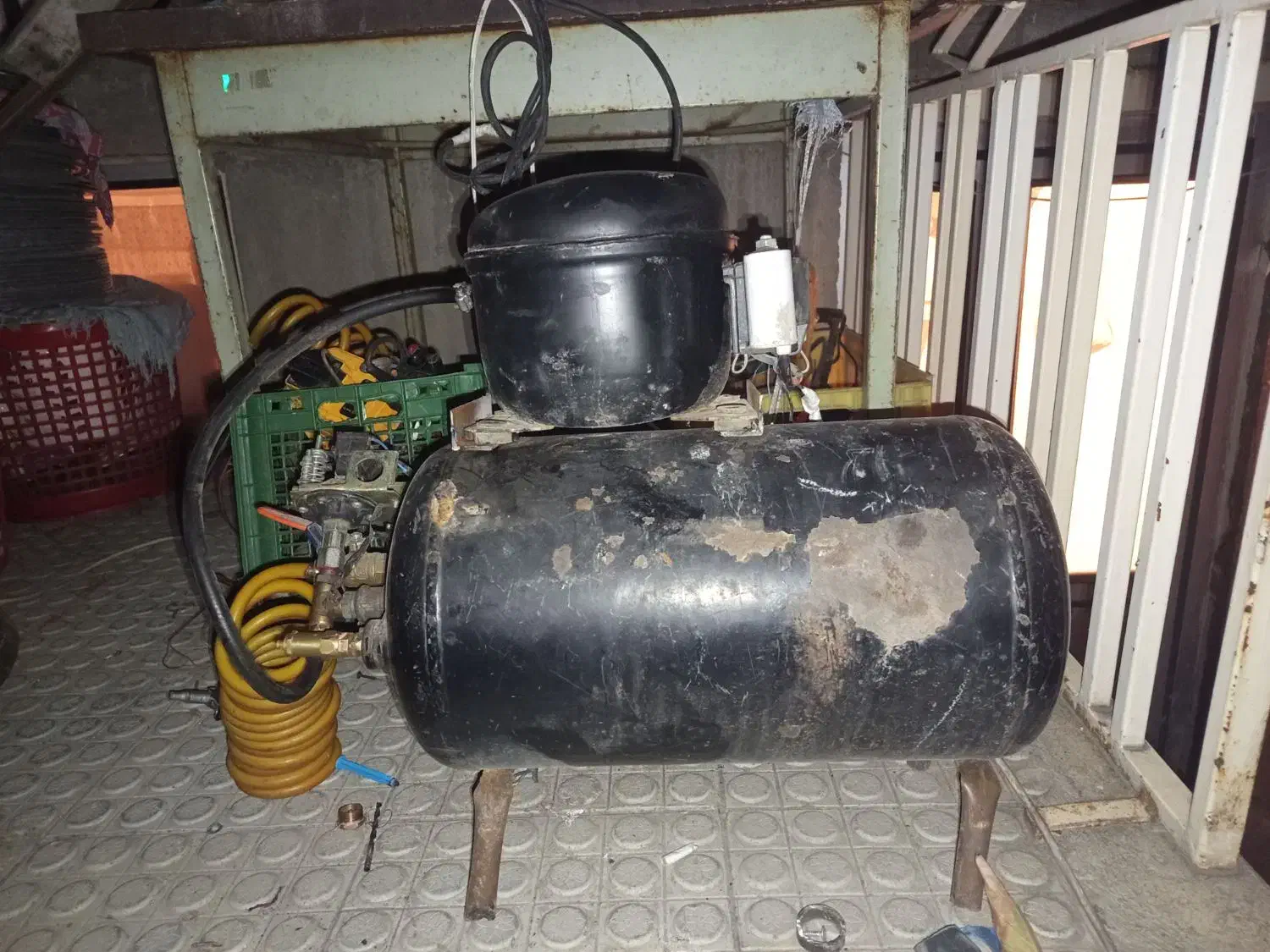 پمپ باد موتور یخچال|ابزارآلات|بناب, |دیوار