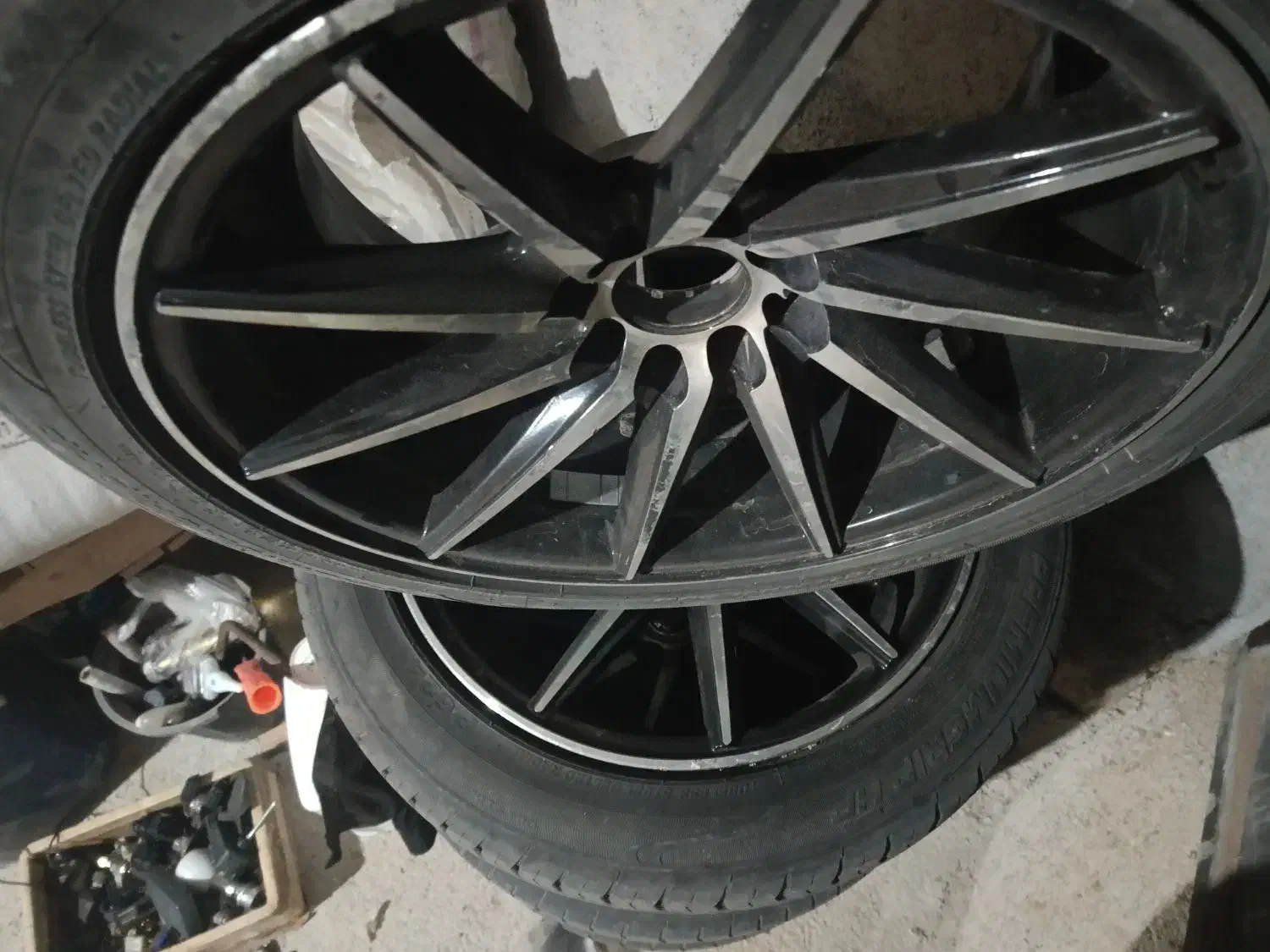 رینگ و لاستیک 160چرخشی|قطعات یدکی و لوازم جانبی|اسفراین, |دیوار