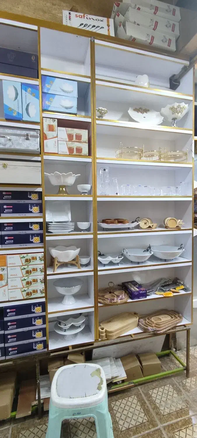 قفسه چوب های گلس|کتابخانه، شلف، قفسههای دیواری|دهدشت, |دیوار