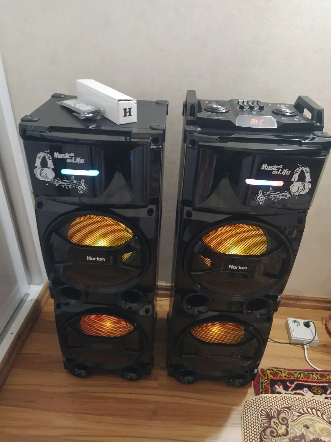 اسپیکر دوقلو تمیز و با کیفیت|سیستم صوتی خانگی|تبریز, |دیوار