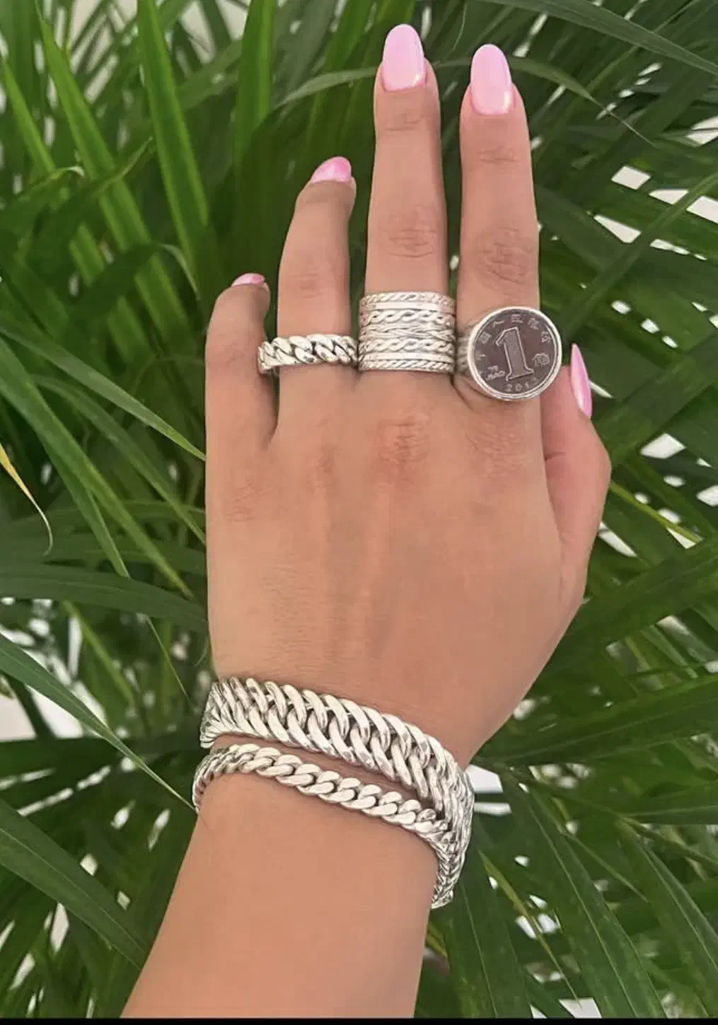 زنجیر دستساز نقره|جواهرات|تهران, سعادت‌آباد|دیوار