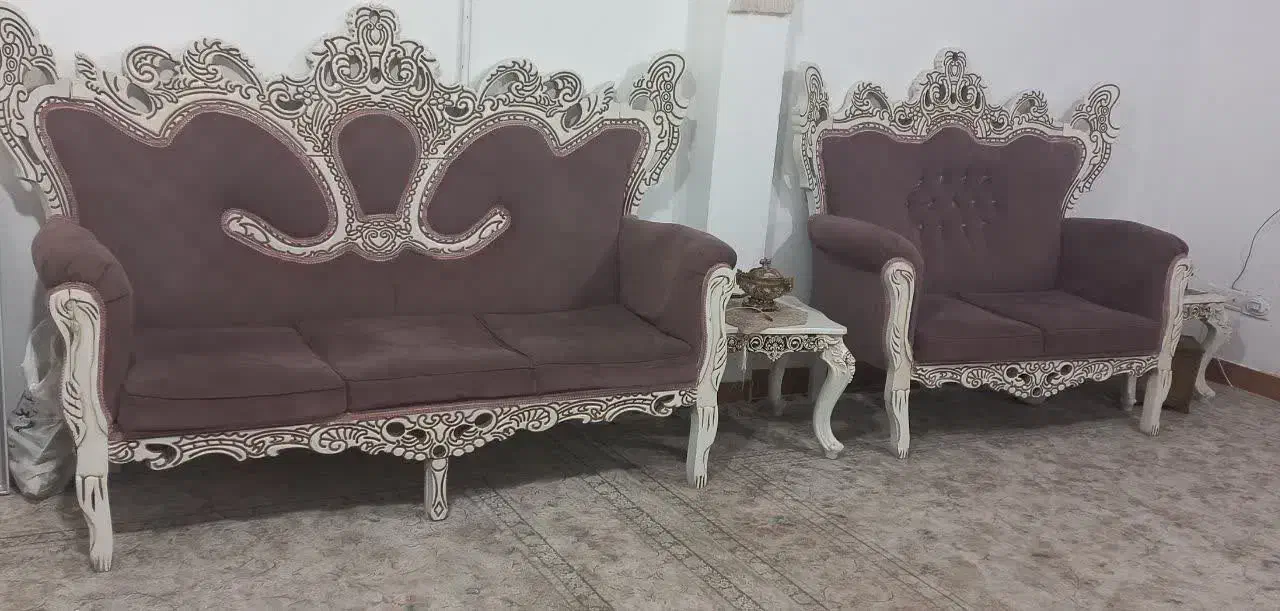 مبلو میز ناهار خوری|مبلمان خانگی و میز عسلی|خرم‌آباد, |دیوار