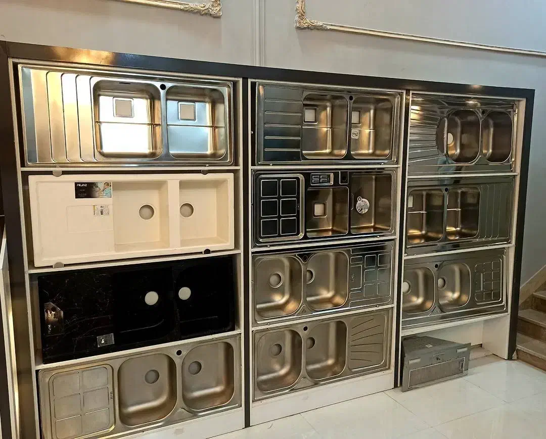 سینک ظرفشویی روکار 120 در 60 استیل 306|مصالح و تجهیزات ساختمان|تبریز, |دیوار