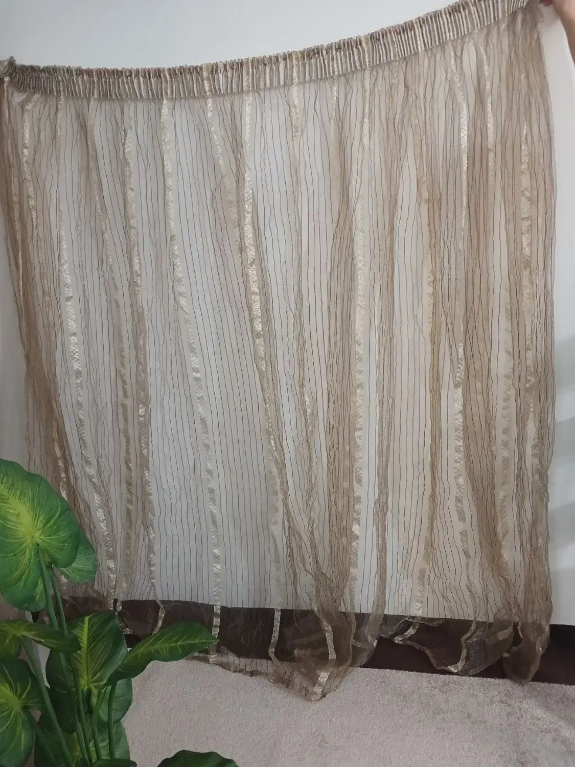 پرده در حد نو سالم|پرده، رانر، رومیزی|شریفآباد, |دیوار