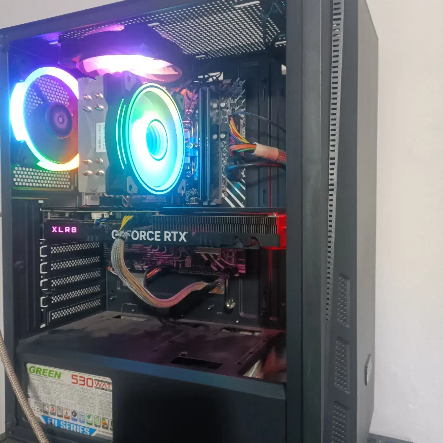 کیس  نسل دوازده ddr5 rtx 2060super i5 12400f|رایانه رومیزی|تهران, علی‌آباد|دیوار