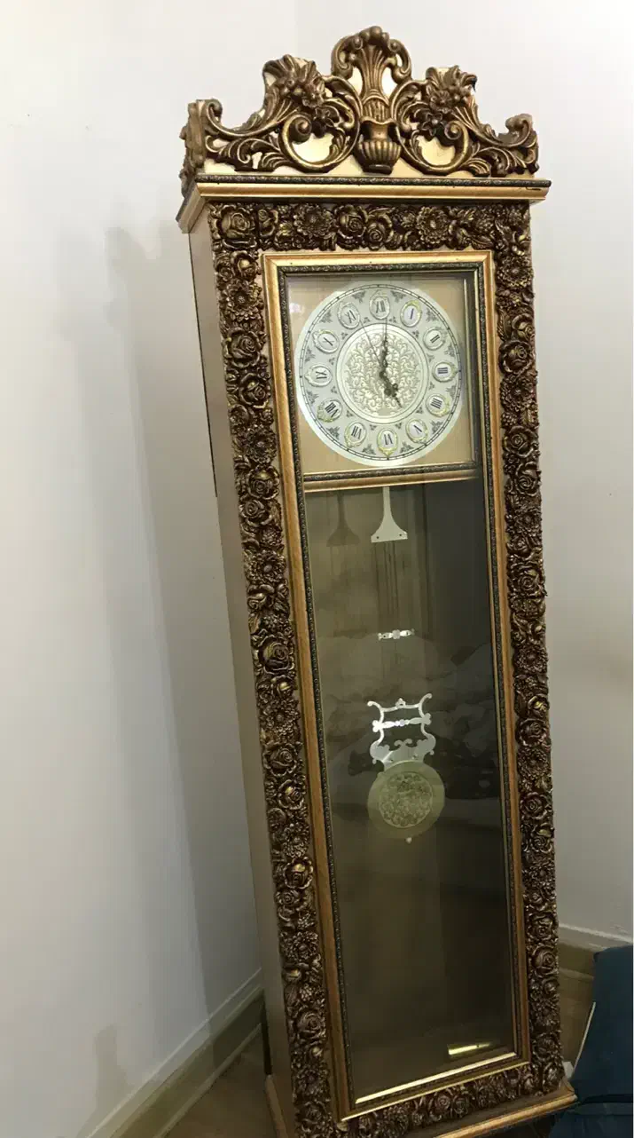 ست آینه طلایی|ساعت دیواری و تزئینی|بندرعباس, |دیوار