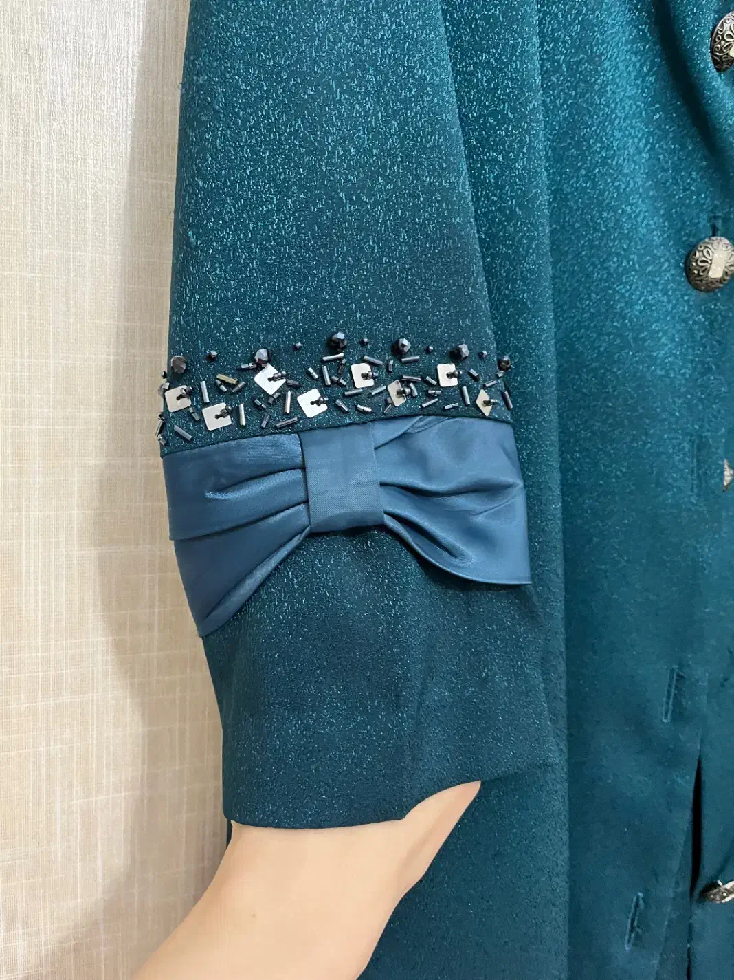 مانتو مجلسی منجوق دوزی|لباس|شهریار, شهریار|دیوار