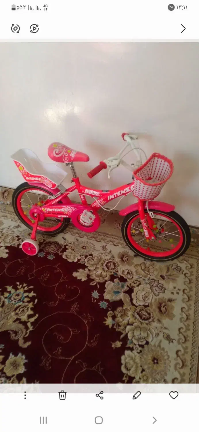 دوچرخه دخترانه وپسرانه سایز ۱۲ نونو|دوچرخه، اسکیت، اسکوتر|محمدشهر, محمدشهر|دیوار