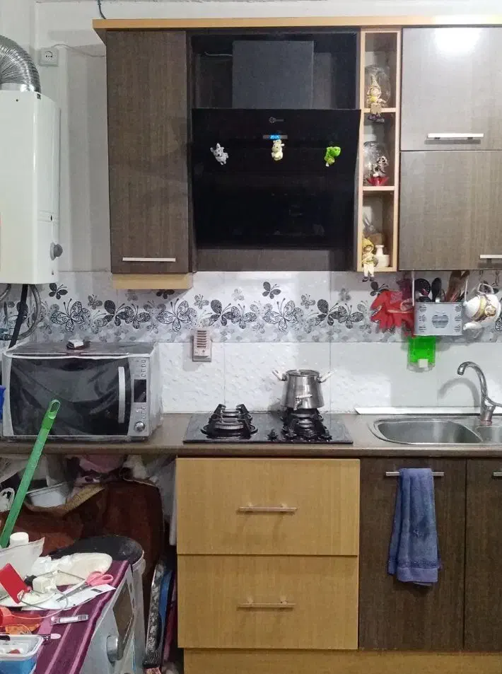 کابینت آشپزخانه در حد نو|مصالح و تجهیزات ساختمان|سنگر, |دیوار