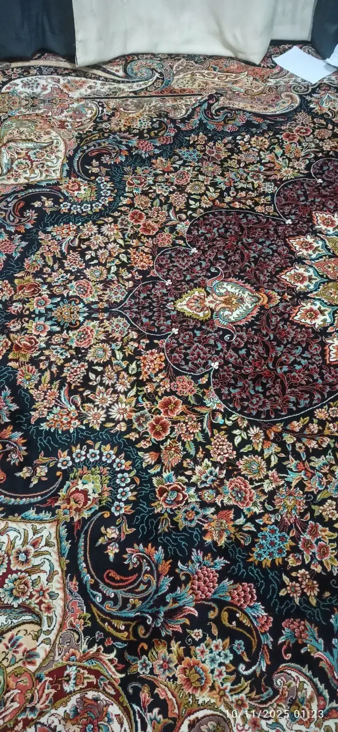 فرش خوش رنگ سرمه ای|فرش|چابهار, |دیوار