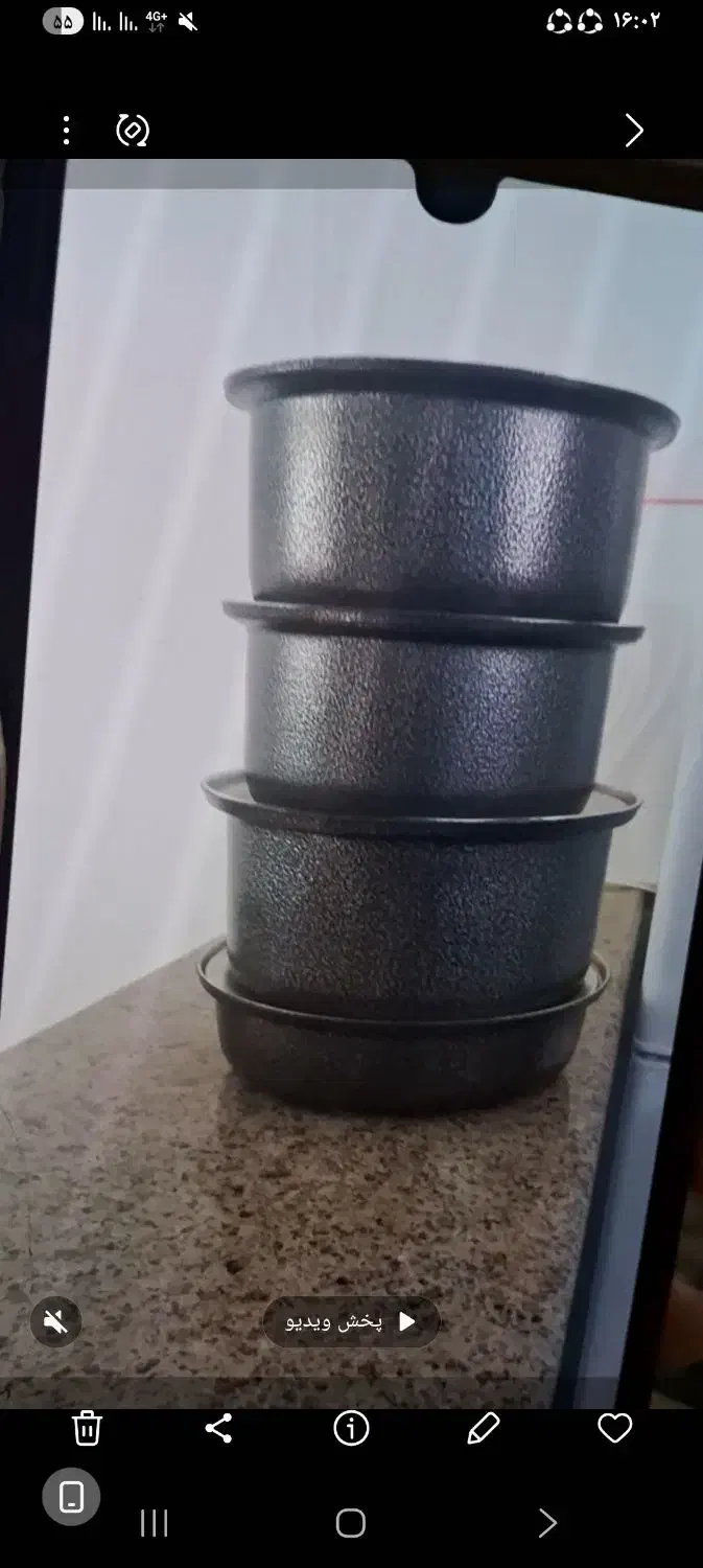 سرویس ۴پارچه قابلمه فافون بهترین جنس|ظروف پختوپز|مهاباد (آذربایجان غربی), |دیوار