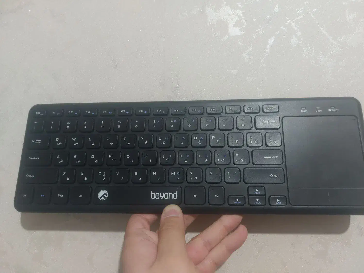 تاچپد و کیبورد بلوتوثی بیاند 6802|قطعات و لوازم جانبی رایانه|فردیس, فردیس|دیوار