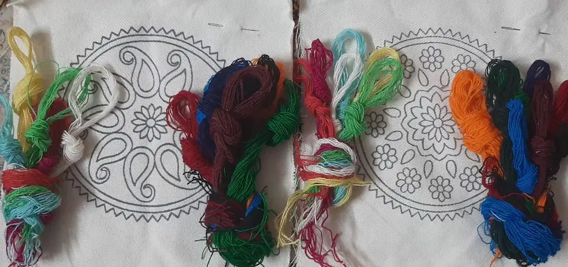 پک های کاملا آماده پته دوزی|لوازم خیاطی و بافتنی|مشهد, رضاشهر|دیوار