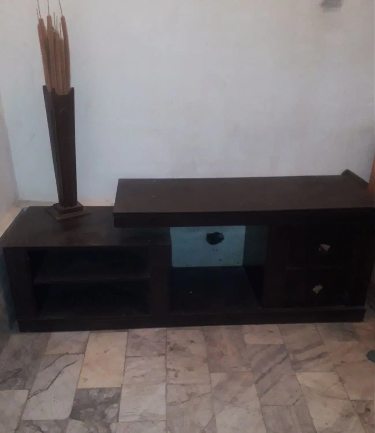 میز چوبی TV|میز تلویزیون|ملایر, |دیوار