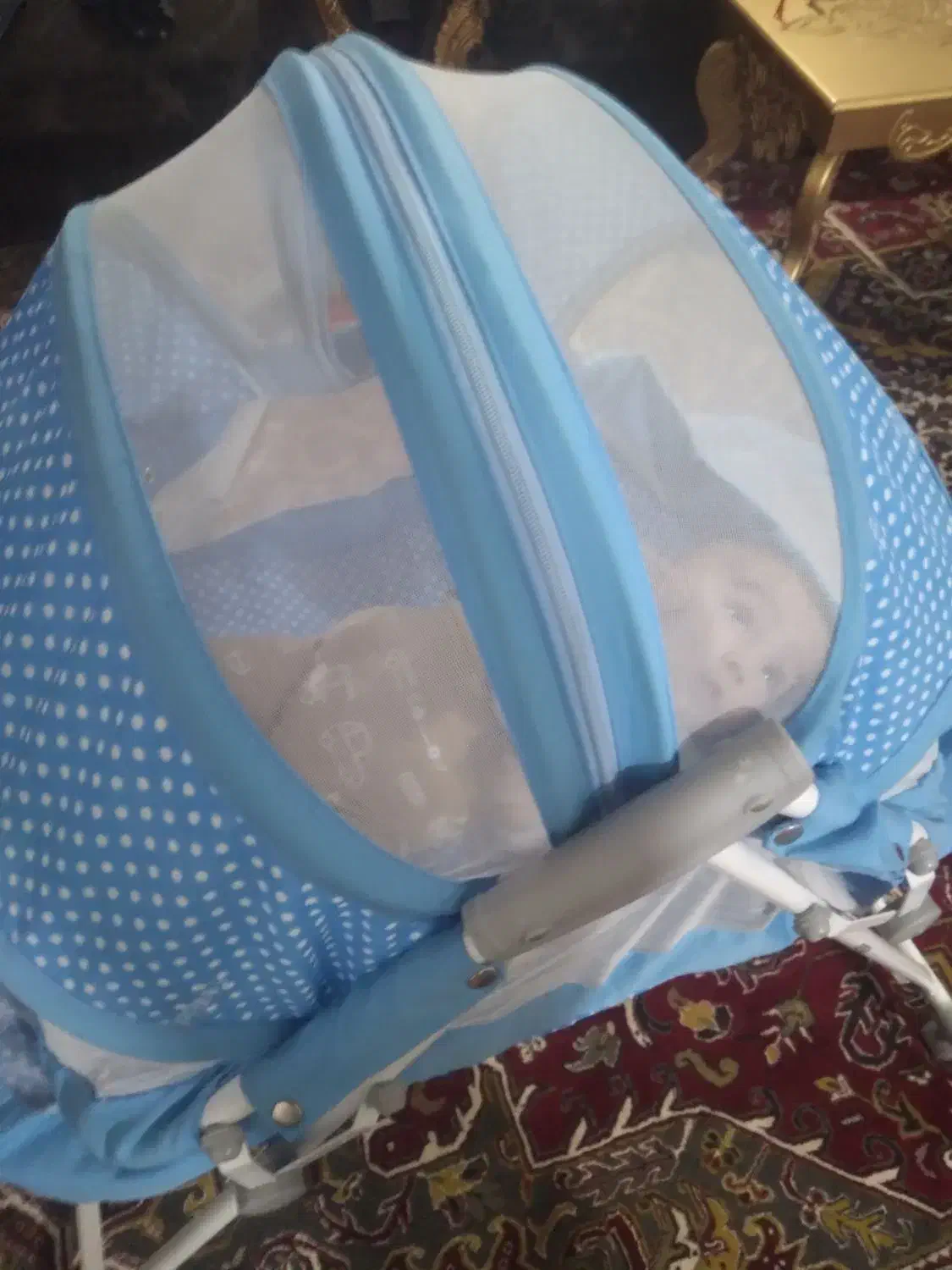 ننی کودک درحد آکبند دوماهه که خریدم فی ۷۰۰|تخت و صندلی بچه|اهر, |دیوار