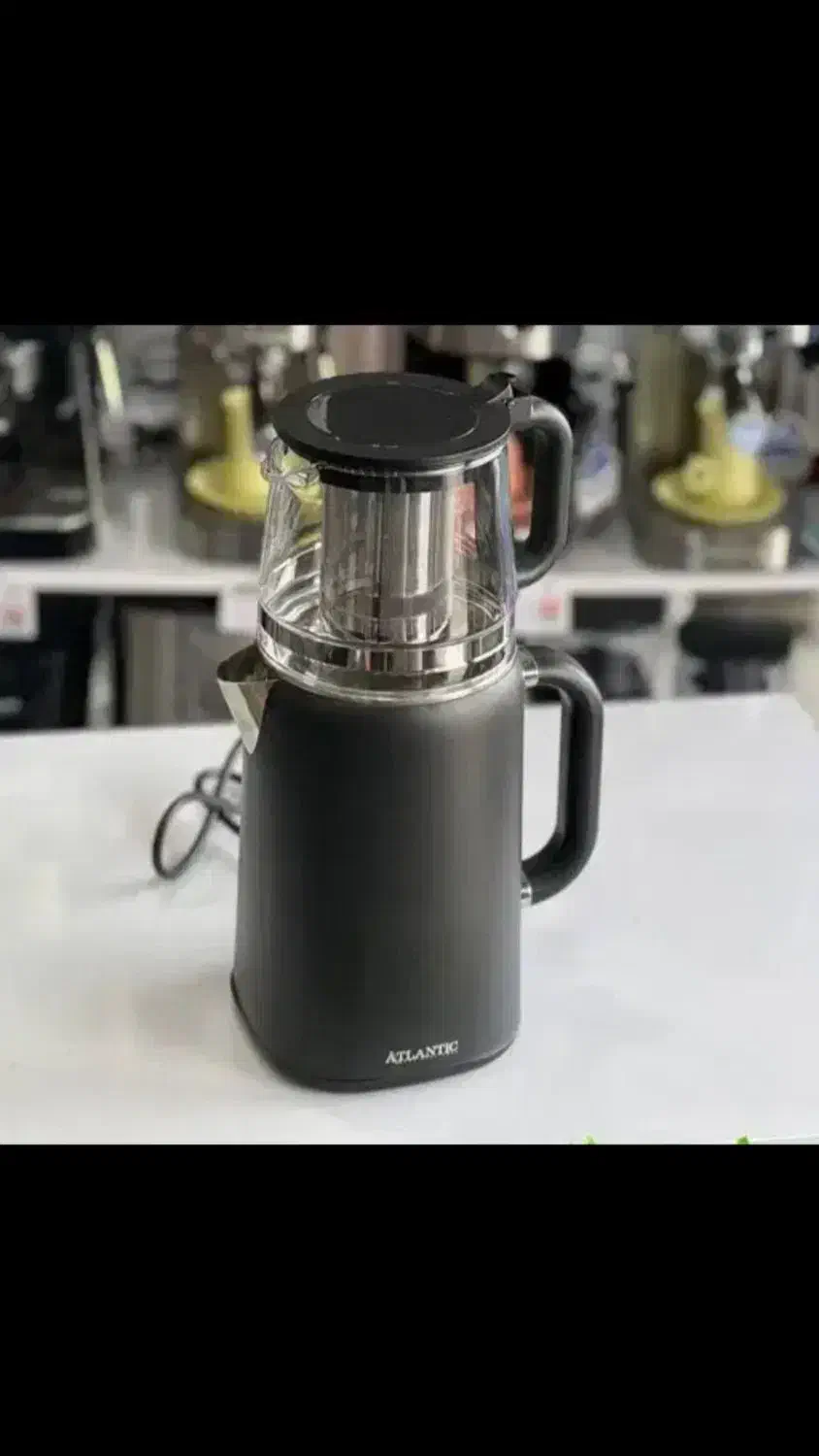 چای ساز دیجیتال آتلانتیک مدل ۹۰۲۵|سماور، چای‌ساز، قهوه‌ساز|قم, انسجام|دیوار