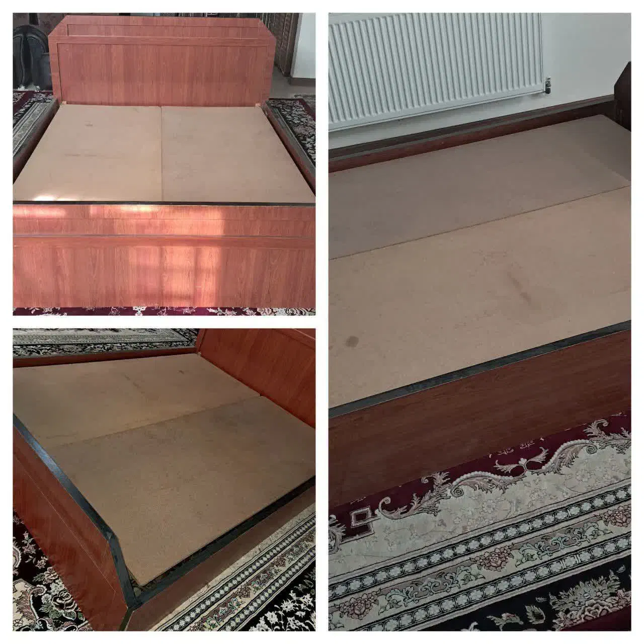 تخت خواب دونفره|تخت و سرویس خواب|شاهینشهر, گزبرخوار|دیوار