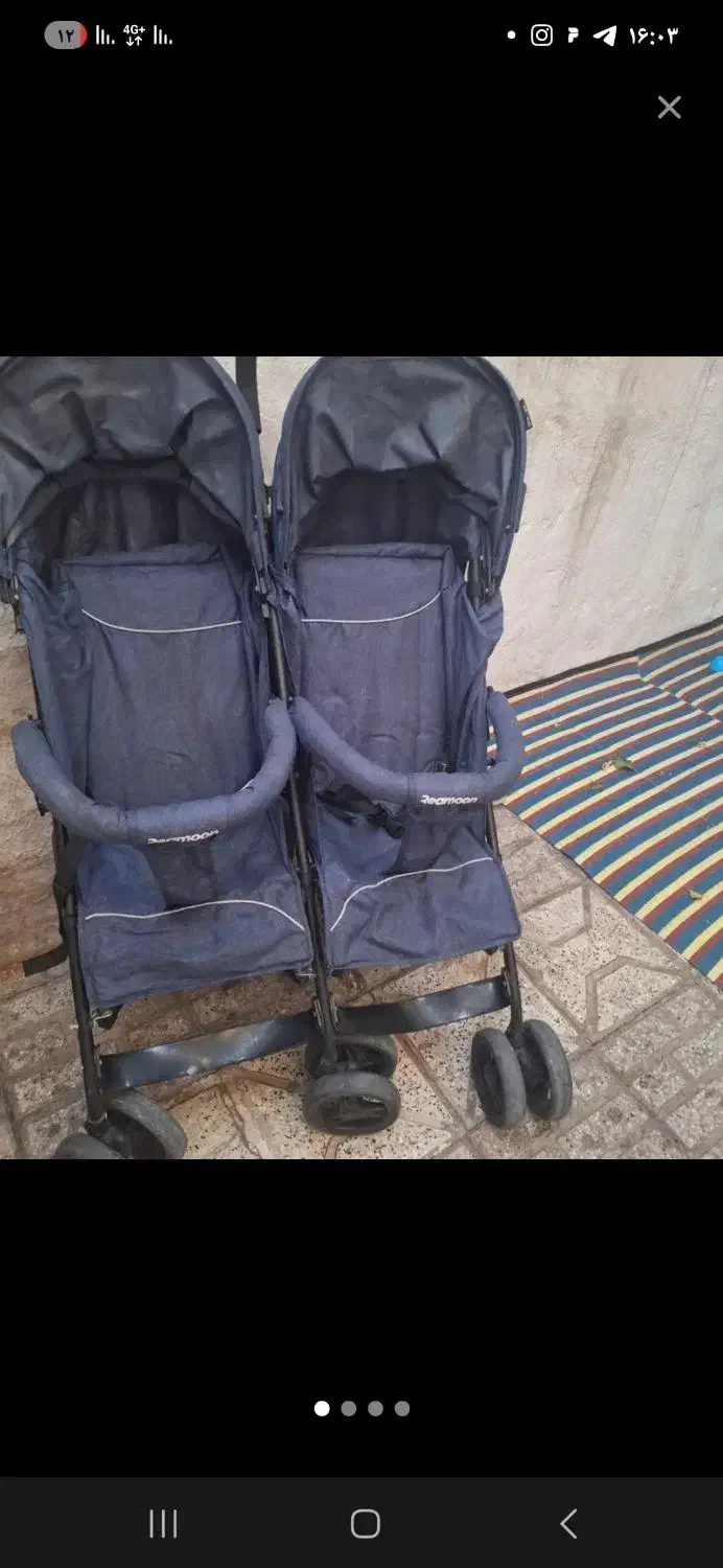 کالسکه دوقلو|کالسکه و لوازم جانبی|مشهد, کوی المهدی|دیوار