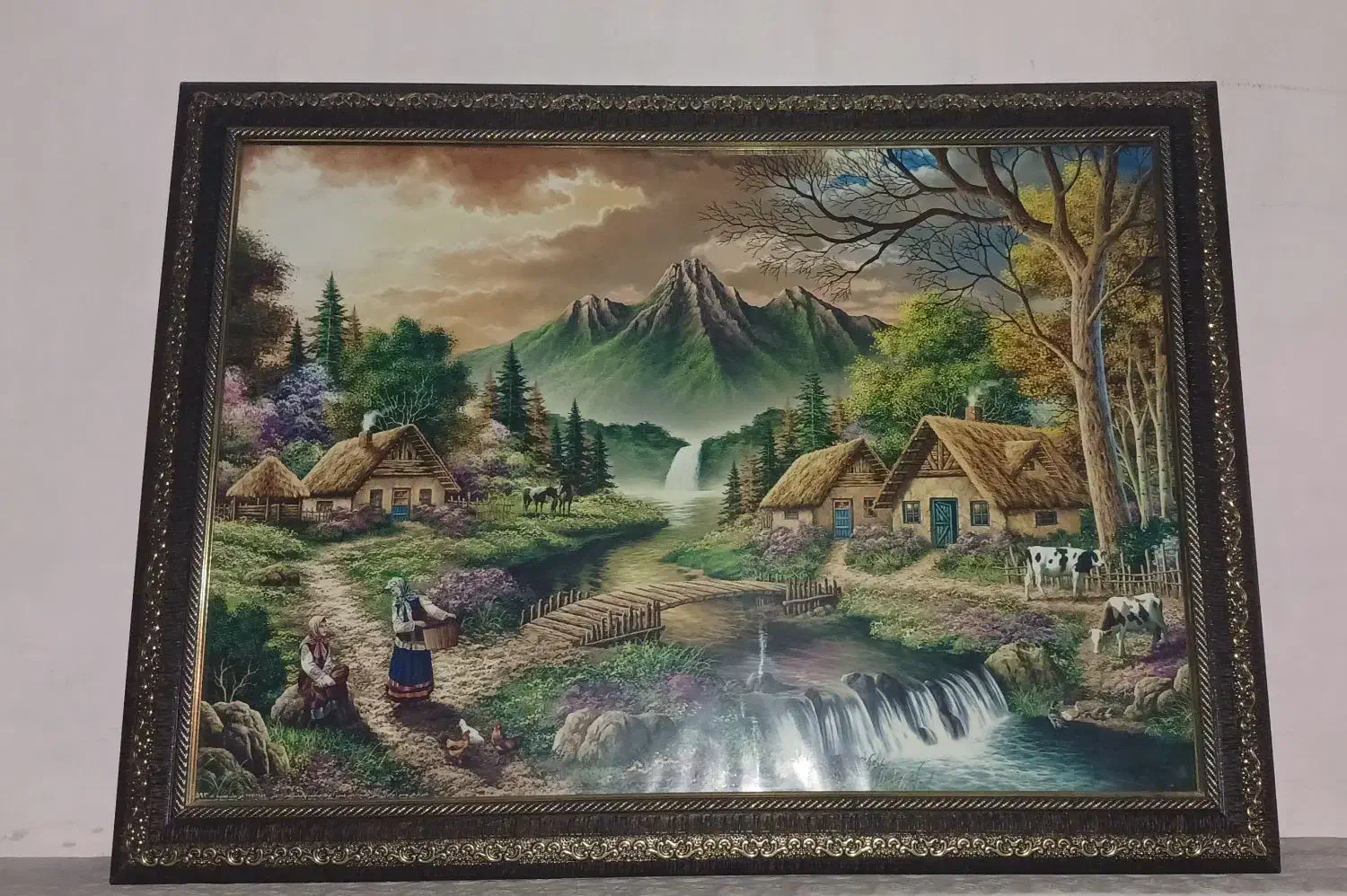 دوتا تابلو کاملا سالم|تابلو، نقاشی، عکس|قزوین, |دیوار