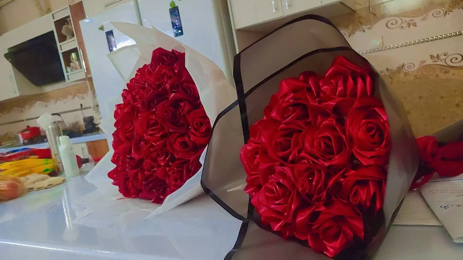 گل ربانی عمر طولانی و نصف قیمت|گل مصنوعی|شیراز, ریاستی|دیوار