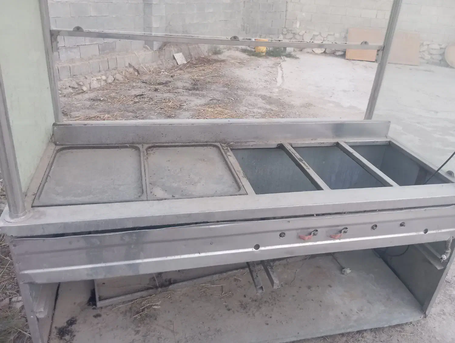 گاز فست فودی|اجاق گاز و لوازم برقی پخت‌وپز|نورآباد ممسنی, |دیوار