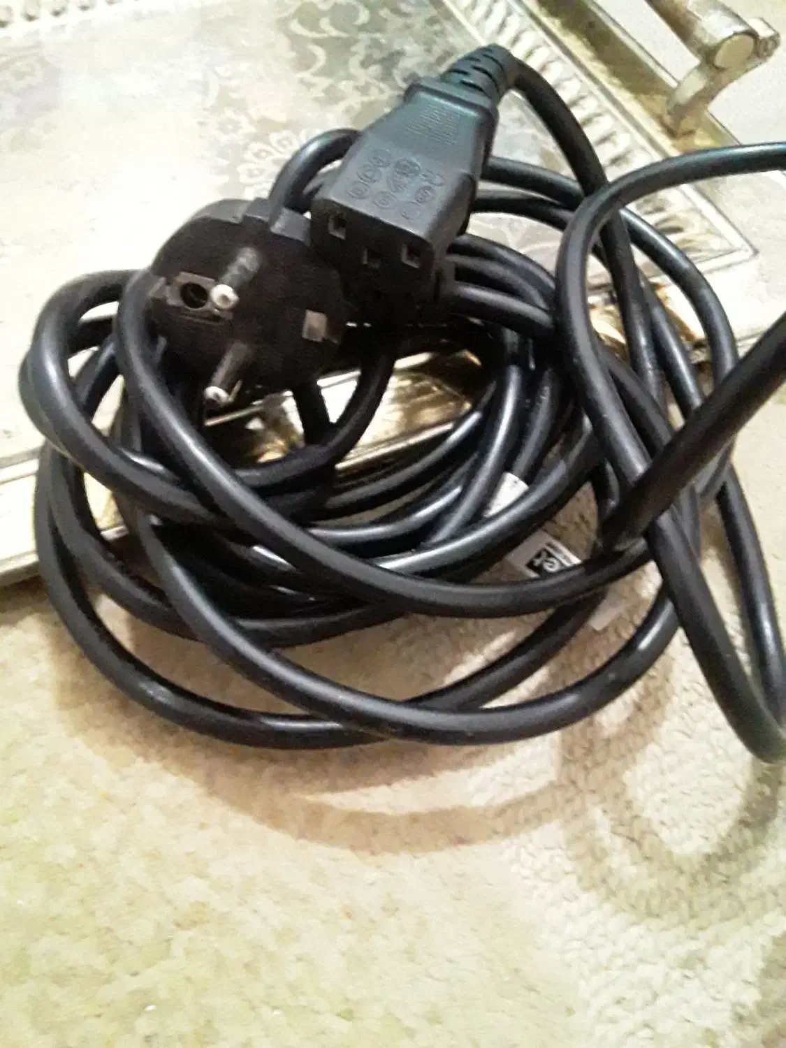 سیم برق ۵متری کامپیوتر|قطعات و لوازم جانبی رایانه|فردیس, شهرک شهید حسینی|دیوار