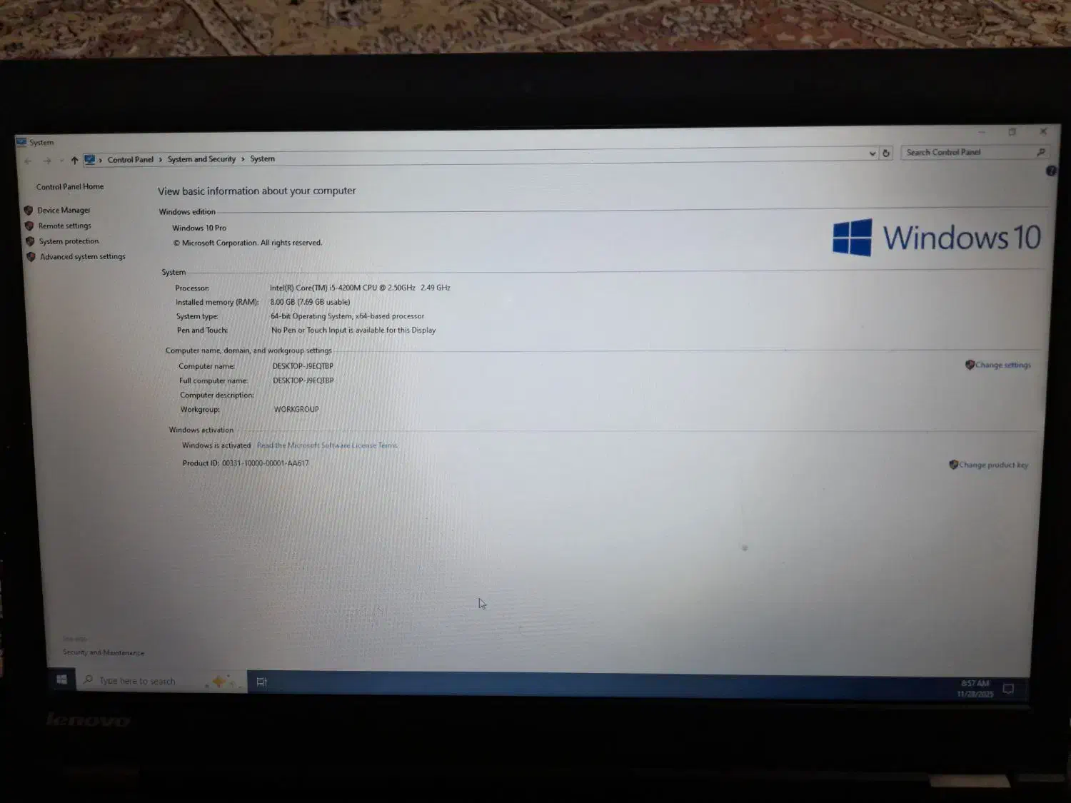 Lenovo t440p لبتاب، لپتاپ، لب تاب، لپ تاپ|رایانه همراه|اندیمشک, |دیوار