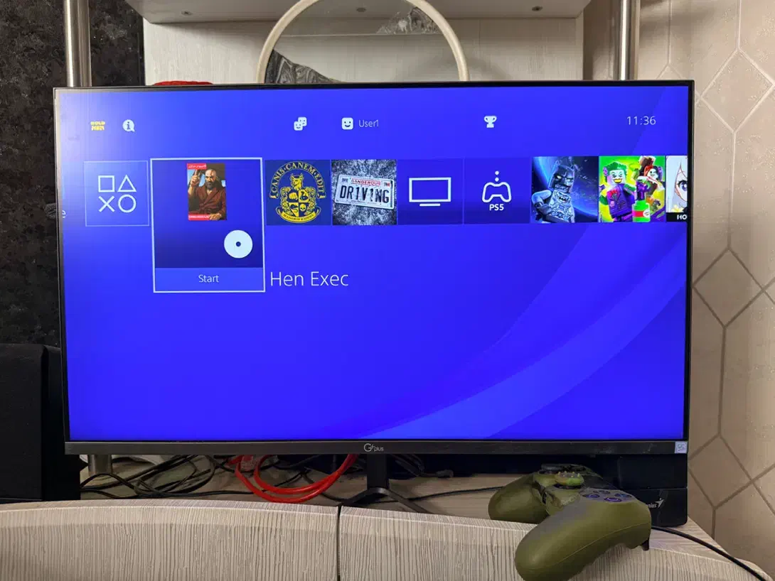 PS4 Slim کپی‌خور|کنسول، بازی ویدئویی و آنلاین|قم, هنرستان|دیوار