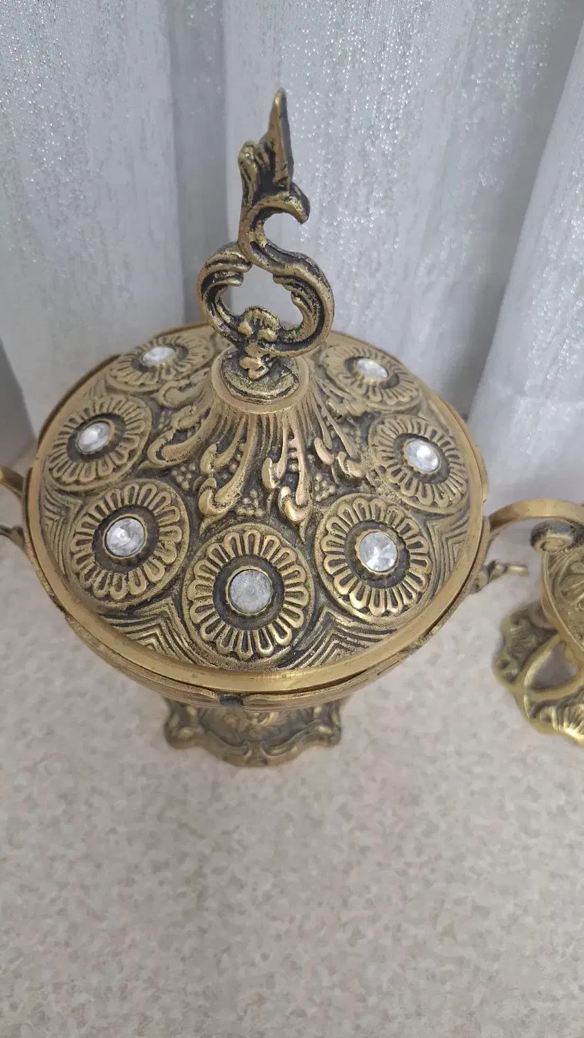 شکلات خوری برنجی|کلکسیون اشیاء عتیقه|تهران, بهداشت|دیوار