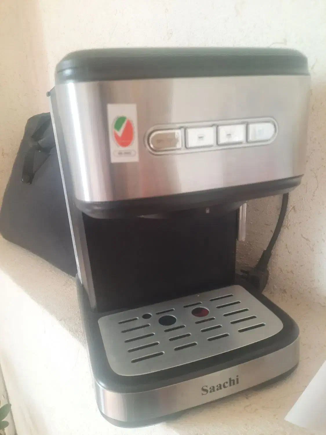 دستگاه قهوه ساز خانگی ساچی ۲۰ بار|سماور، چای‌ساز، قهوه‌ساز|جاسک, |دیوار