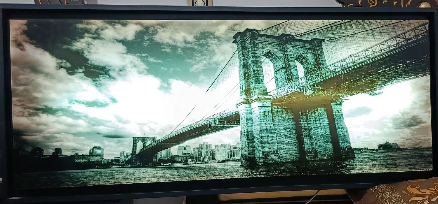 تابلو چراغ دار زیبا در حد نو|تابلو فرش|مشهد, نوید|دیوار