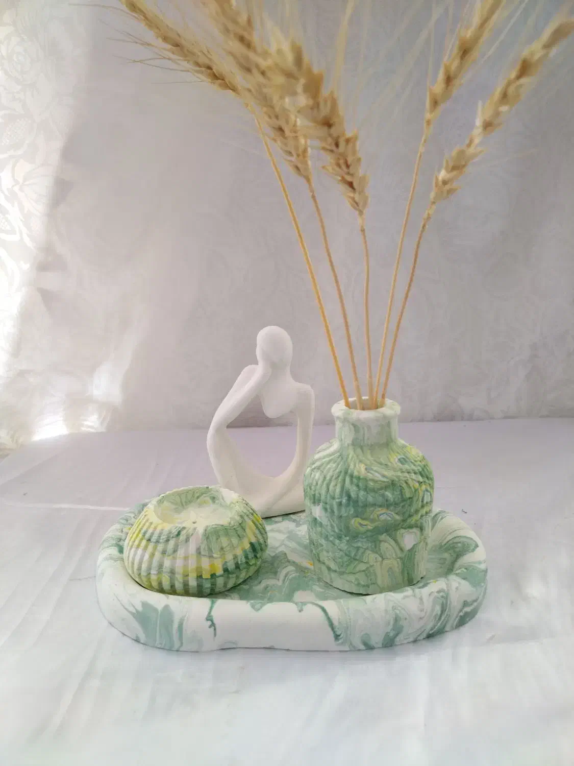 فروش تک و عمده انواع ستهای دکوری تزیینی،هت سین...|صنایع دستی و سایر لوازم تزئینی|نی‌ریز, |دیوار