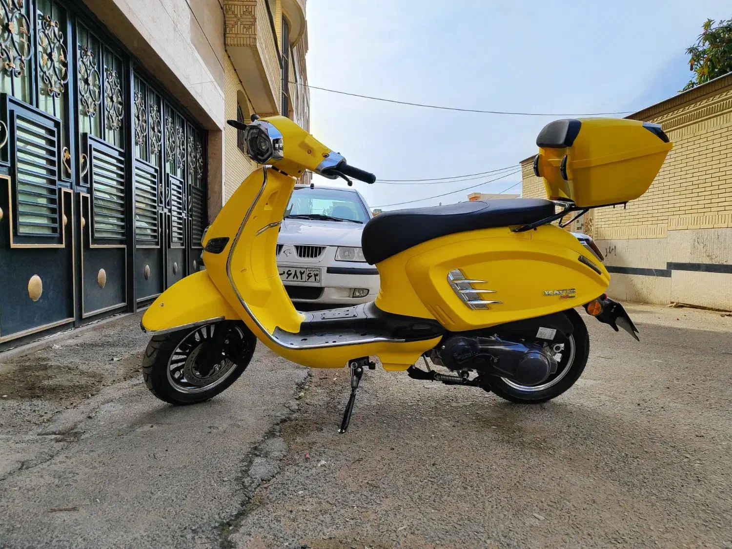 موتور طرح وسپا کویر مدل S5|موتورسیکلت|صدرا-فارس, فاز ۱|دیوار