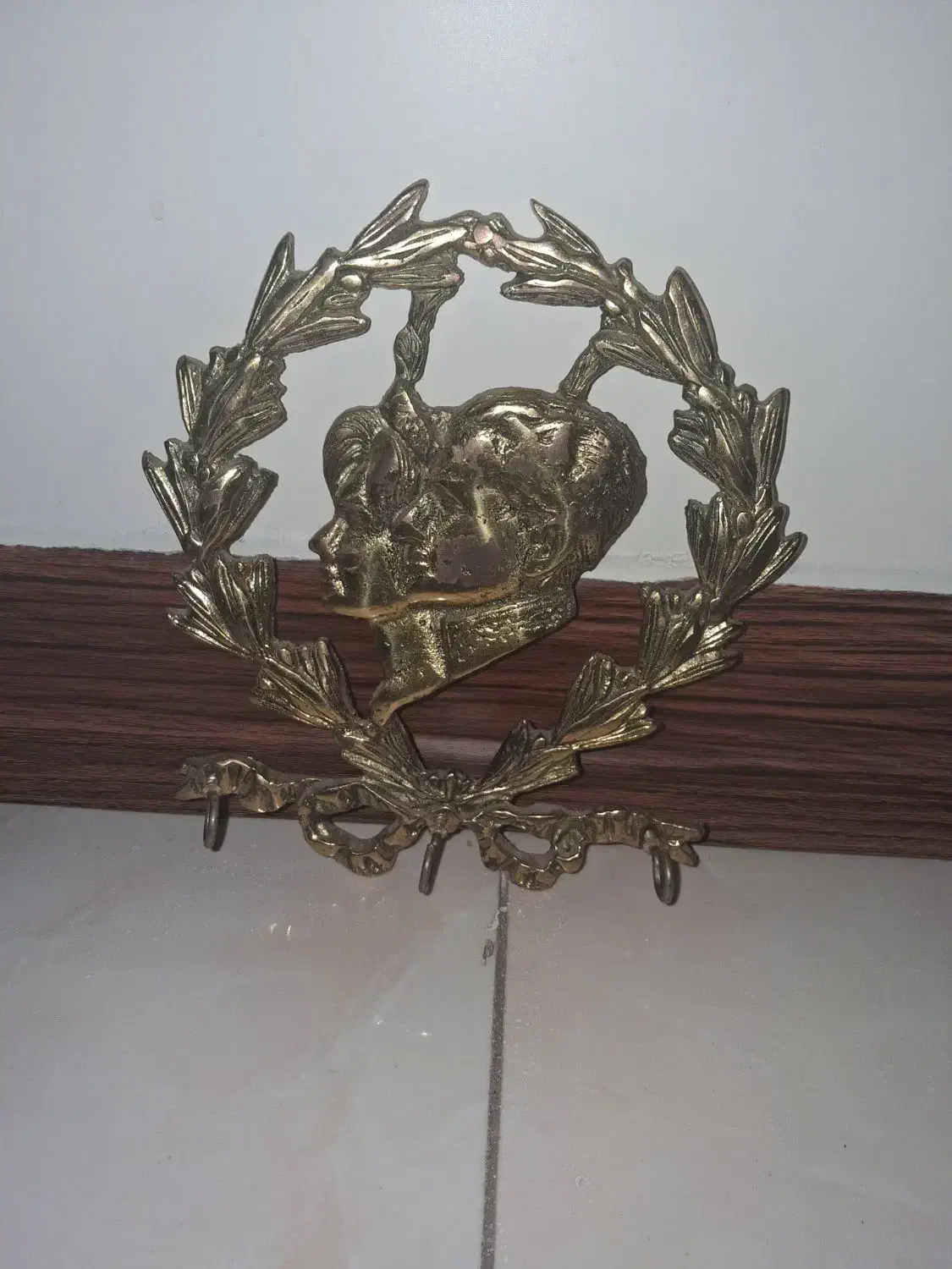 دکوری برنزی یا برنجی|صنایع دستی و سایر لوازم تزئینی|مشکیندشت, |دیوار